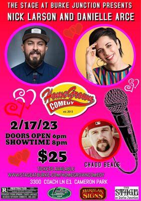 Great comedy night coming up