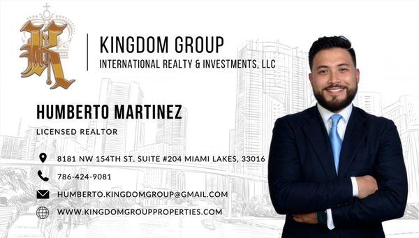 Humberto Martinez - Kingdom Group International Realty