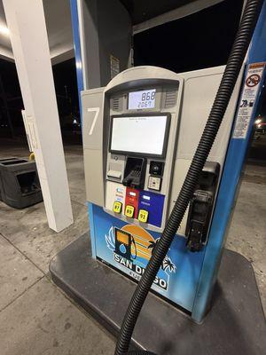 Modern pumps with large screen