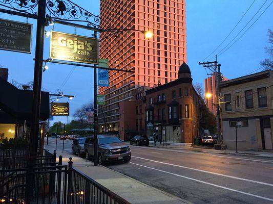 No parking at the Gejas