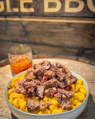 Loaded Mac n Cheese Bowl Brisket