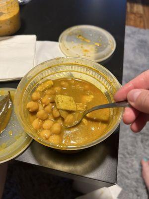 Chana masala?