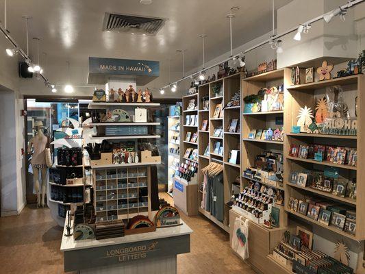 Locally made decor & gift items, including our best-selling Longboard Letters.