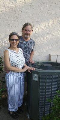 Another happy customers with their new AC