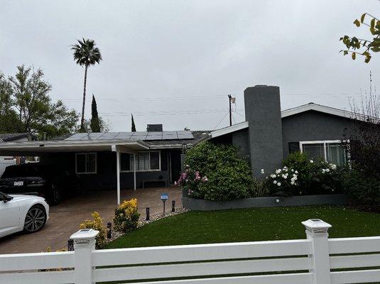 My new Solar panels on roof