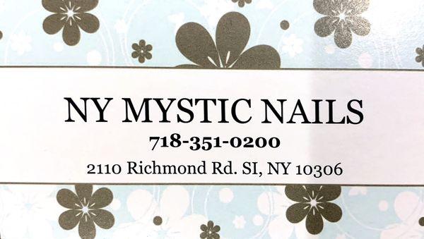 This is our business card! If anyone wants to reach us, please call the number listed.