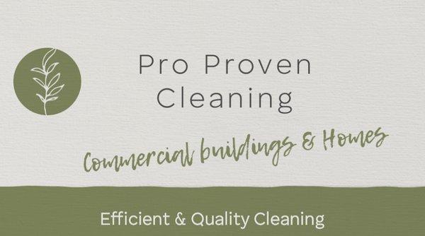 Pro Proven Cleaning