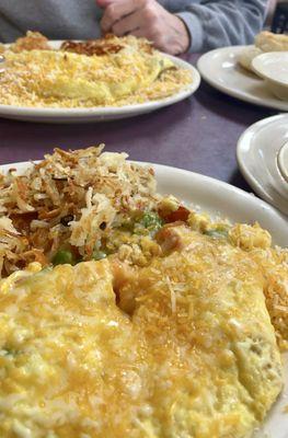 Veggie omelette & The Max Omelette