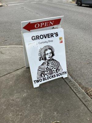 Grover’s Curiosity Shop