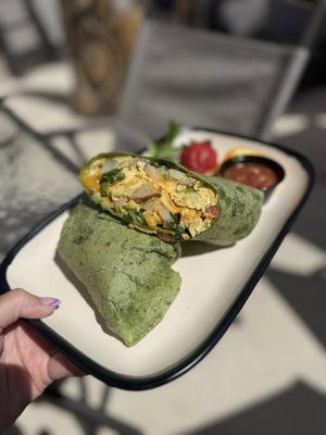 Veg Breakfast Burrito