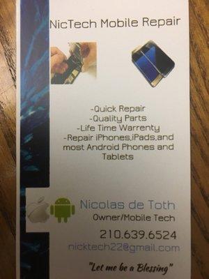 NicTech Mobile Repair
