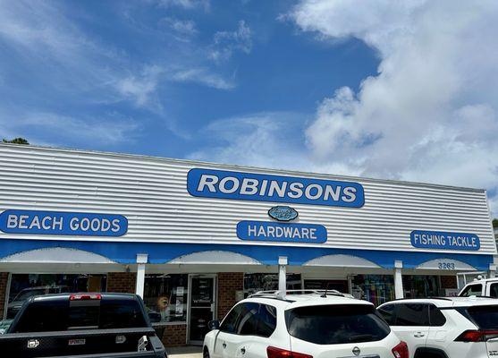 Outside/entrance, July 2025.