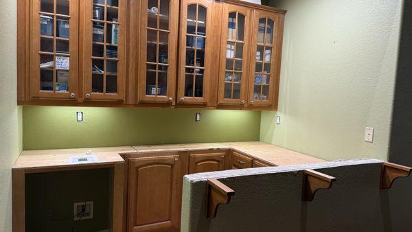 The results just need the granite