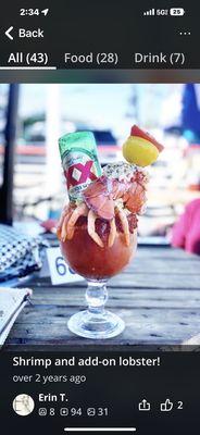 These drinks are no longer available under new management.