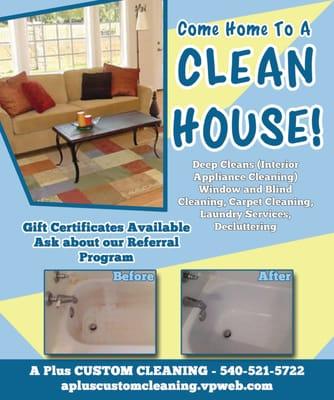 A+ Commercial and Residential Cleaning