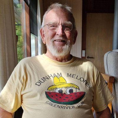 T-shirten, som jeg har på her, købte jeg for 14 år siden, da vi besøgte dette dejlige sted.