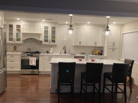 New kitchen THANKS to Richie at Save-on Cabinets!