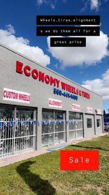Economy Wheels and Tires