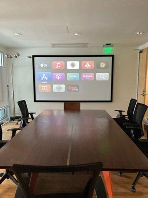 Clients conference space for production meetings.