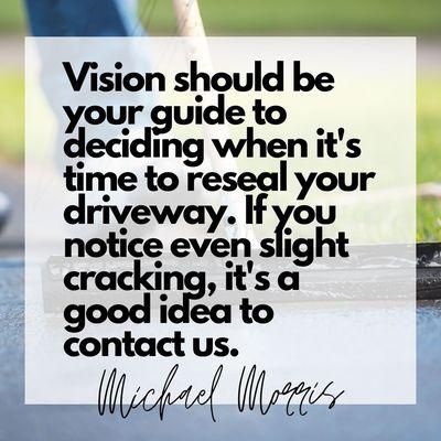 Small cracks can lead to larger defects. Give us a call!