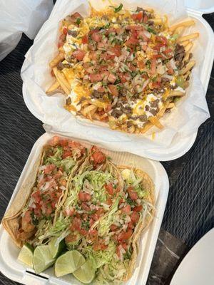 Super Fries & Fish Tacos