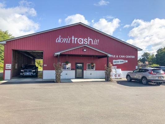 Don't Trash It- Bottle and Can Redemption Center