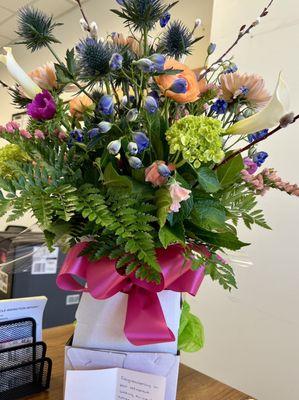 Fleurescent Florist delivery.