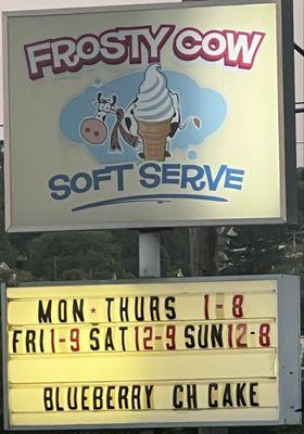 Frosty Cow Soft Serve