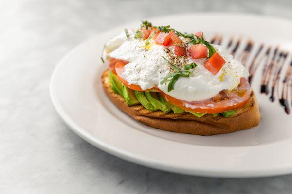 Burrata toast