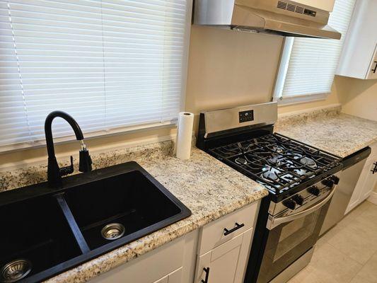 Kitchen post construction cleaning