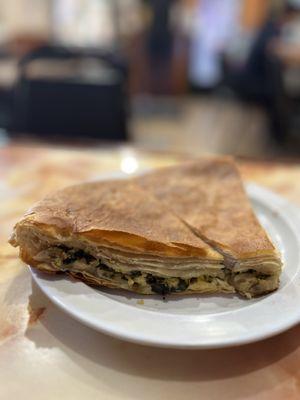Spinach Burek (~$7)