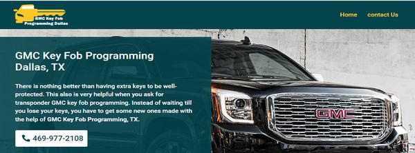 Gmc Key Programming