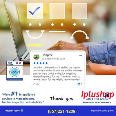 iPlushop offers appliance repair in Massachusetts with fast and reliable services. Repairs for refrigerators, stoves, and much more!