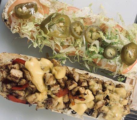 Grilled chicken sandwich