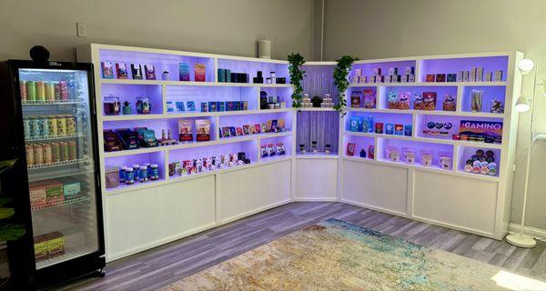 Our showroom where you can find everything you need to get into that Saturday state of mind.