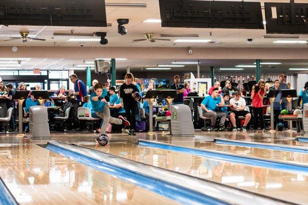 Youth Bowling League Bowlers