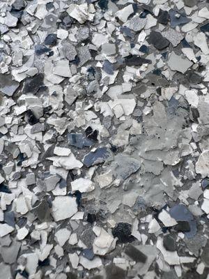 Floor surface staining