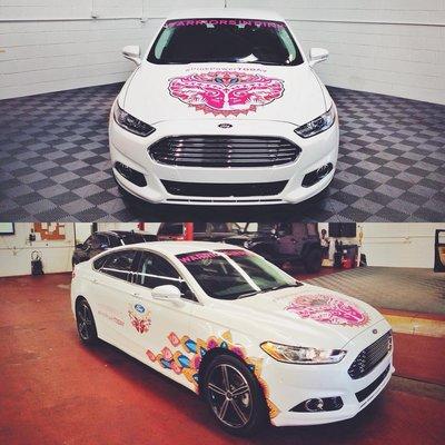 Ford Partial Wrap