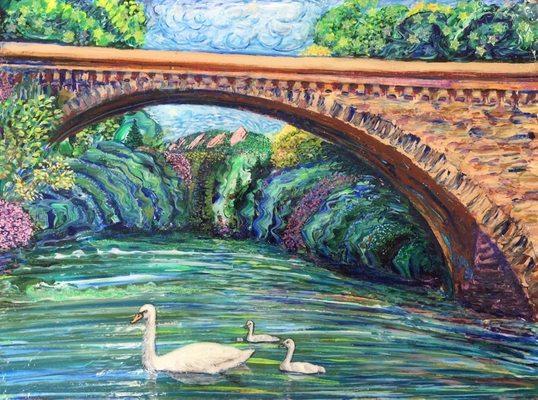 Acrylic Painting by Joshua Stevens