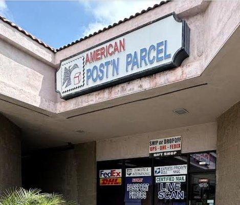 Inside you'll find a lovely gift shop and full service postal/notary. The Best.