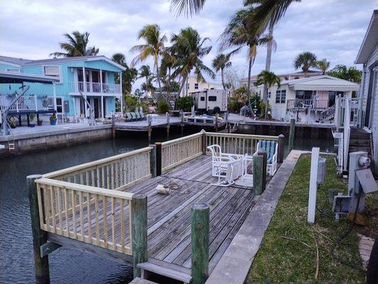 Railing installation