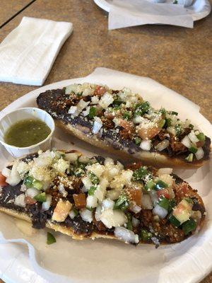 Bean and cheese Molletes