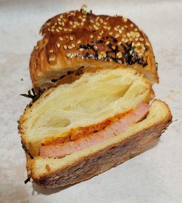 Kimchi Spam Musubi Croissant