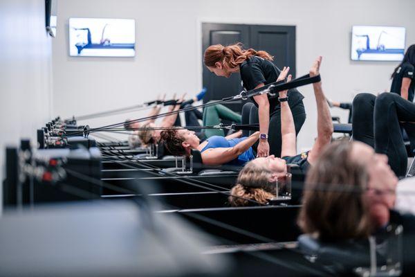 Experience 1:1 personal attention in a group fitness environment.