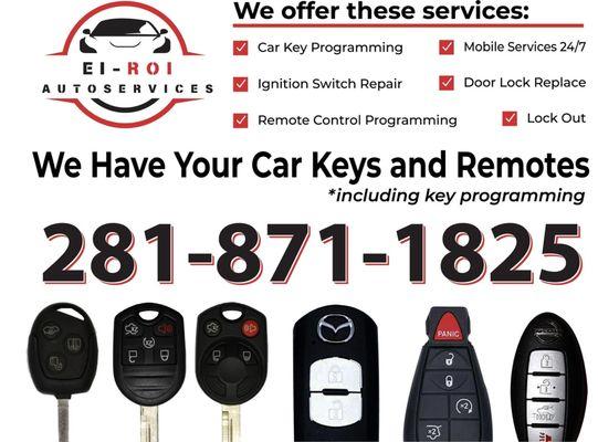 Elroi autoservices locksmith