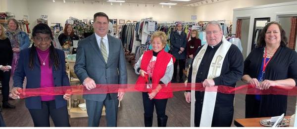 For Pete's Sake Thrift Shop officially reopened at a new location in Albany, after being closed since 2019.