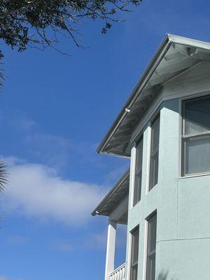 Gutter install half round