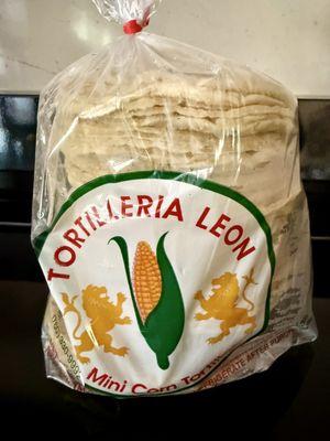 Mini Corn Tortillas