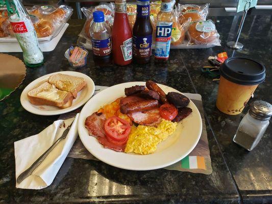 Irish Breakfast at the Chipper Truck Cafe