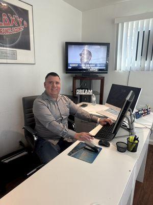 There he is!!! Make an appointment!!